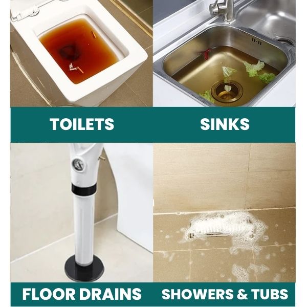Drain Ninja™ - Unclogs Any Drain In Seconds!