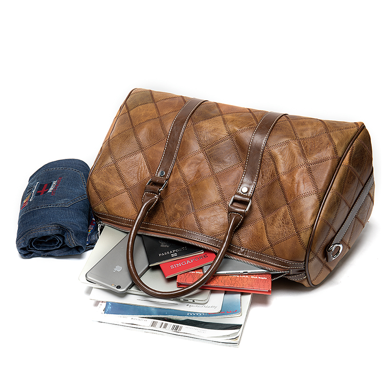 Sawyer Premium Leather Duffle Bag