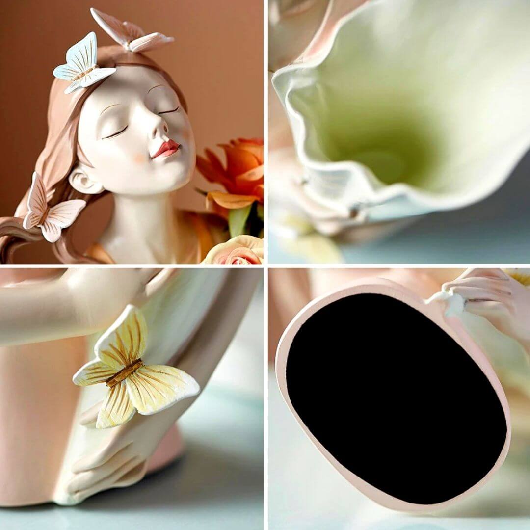 Butterfly Bliss - Flower Vase